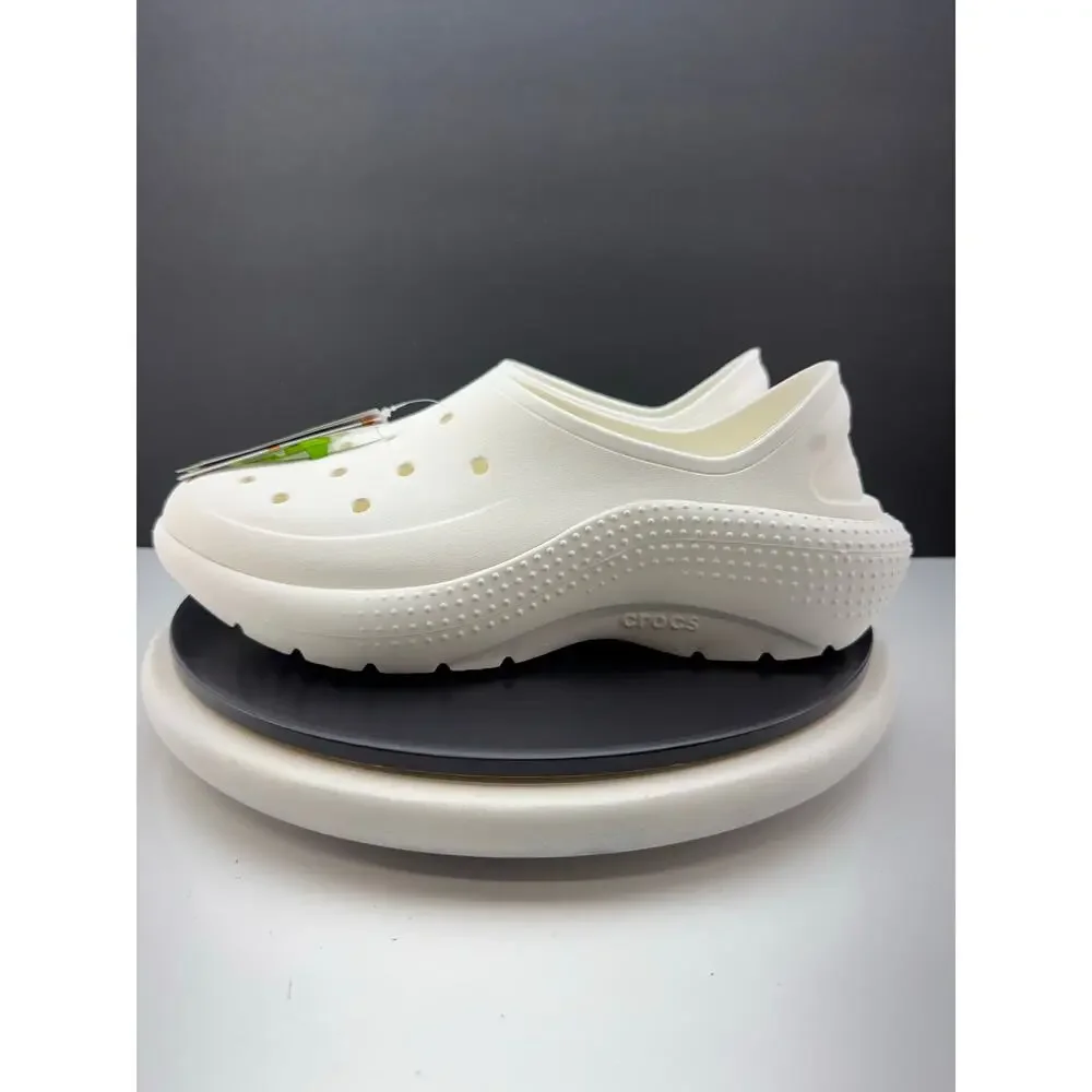 Crocs Classic Sneaker Mens Size‎ 10 White Slip On Shoes Fishing Beach 210080-100